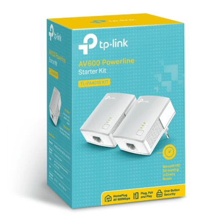 Repetidor PLC TP-Link TL-PA4010 Kit AV600 | Repetidor TP Link