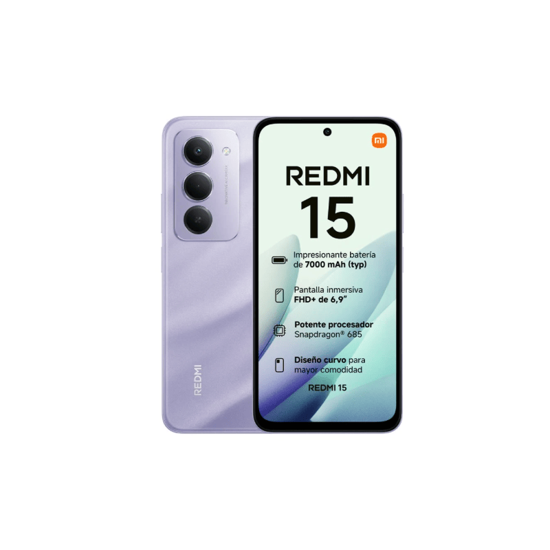 Xiaomi Redmi 15 6gb 128gb Sandy Purple | Movil Xiaomi